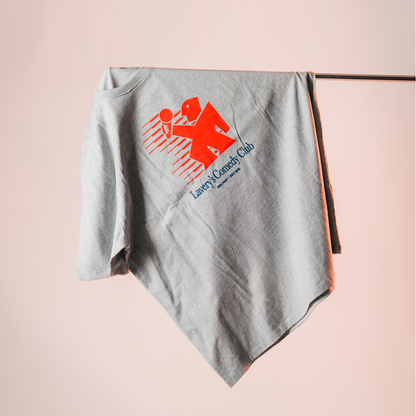 Laverys Comedy Sports Club Grey Marl T-Shirt