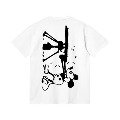 Machine Gun Mickey Double Print T-Shirt