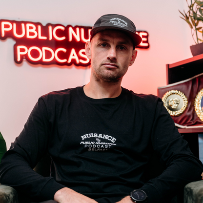 Public Nuisance Podcast Black Long Sleeve T-Shirt