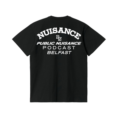 Public Nuisance Podcast Black T-Shirt