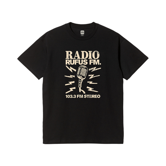 Radio Rufus FM Black T-Shirt