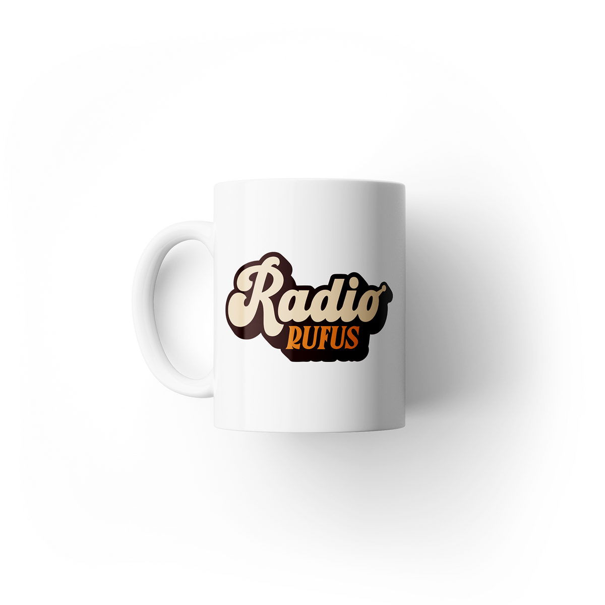 Aidan Rafferty Rufis Rice Radio Rufus Logo Mug – Visual Antics