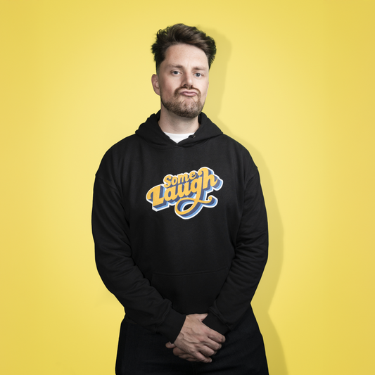 Some Laugh Podcast Black Hoodie