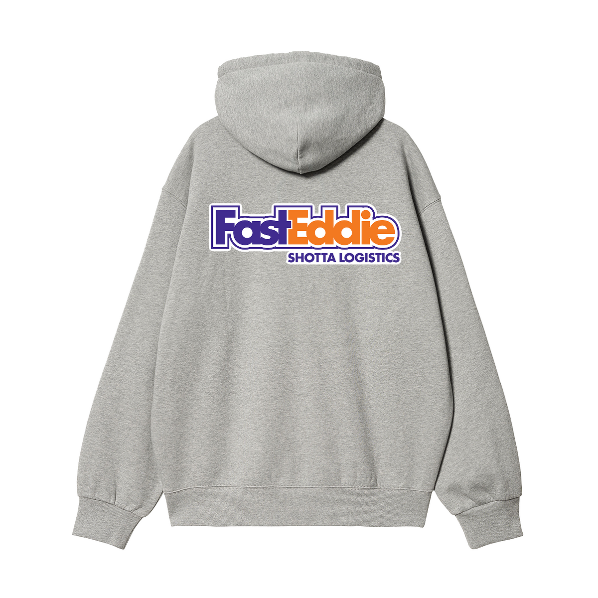 Shotta Logistics Heather Grey Hoodie