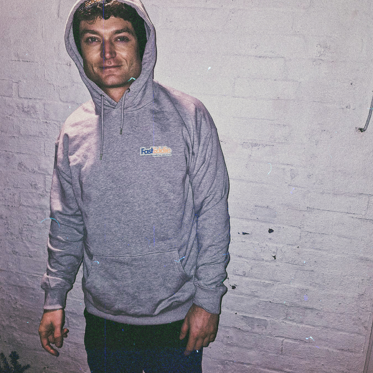 Shotta Logistics Heather Grey Hoodie