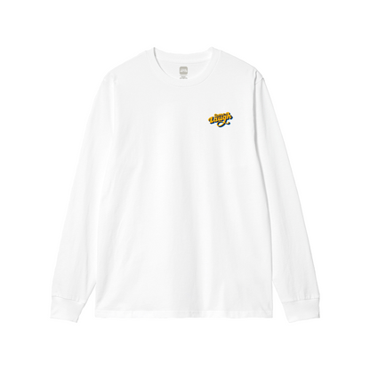 Some Laugh Podcast White Long Sleeve T-Shirt