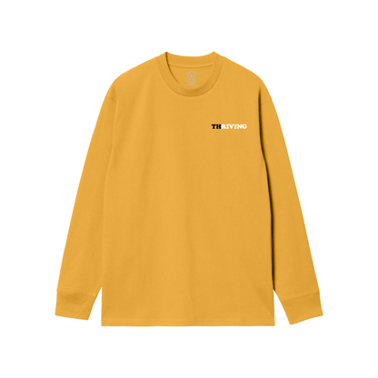 Thriving Faded Mustard Long Sleeve T-Shirt