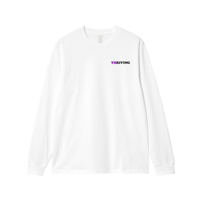 Thriving White Long Sleeve T-Shirt