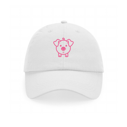 Trust the Trusty Hogs Authentic White Baseball Cap