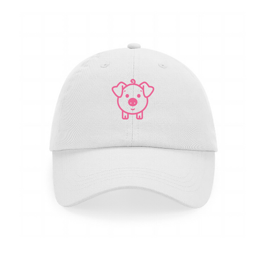 Trust the Trusty Hogs Authentic White Baseball Cap