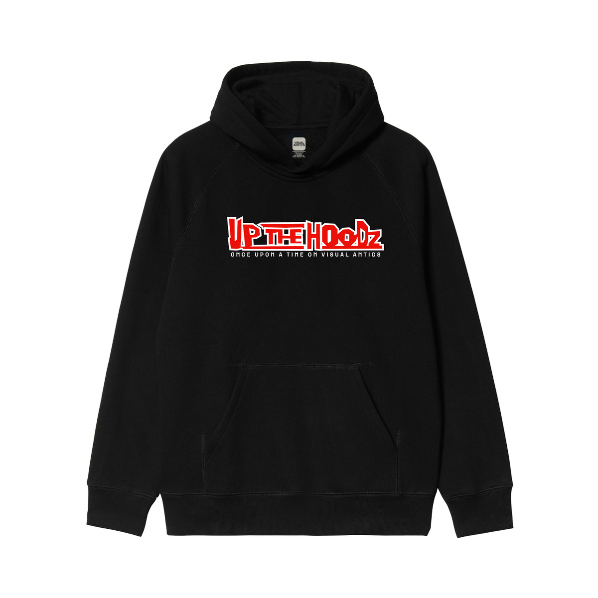 Up the Hoodz Black Hoodie