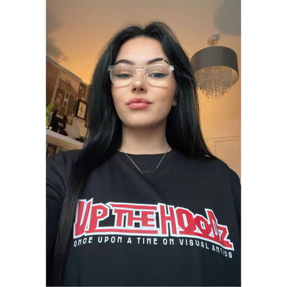 Up The Hoodz Classic Black T-Shirt