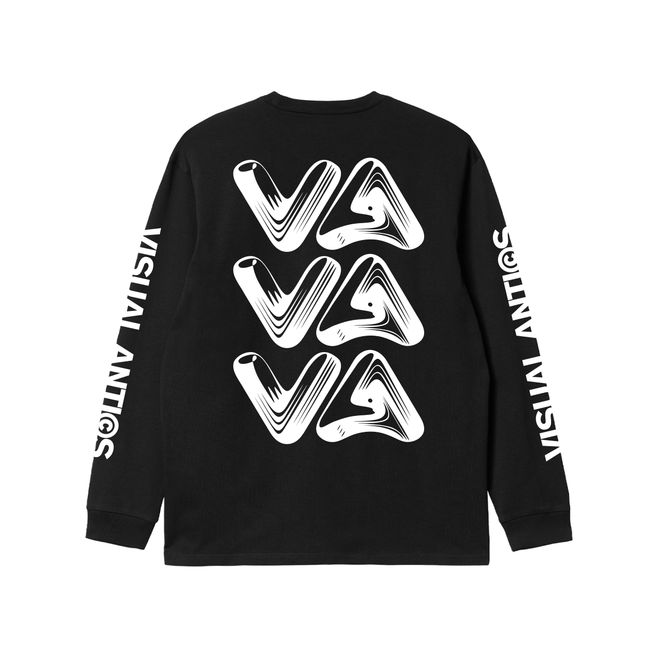VA Chrome Black Long Sleeve T-Shirt
