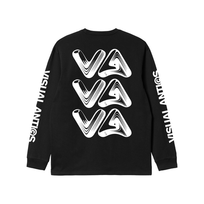 VA Chrome Black Long Sleeve T-Shirt