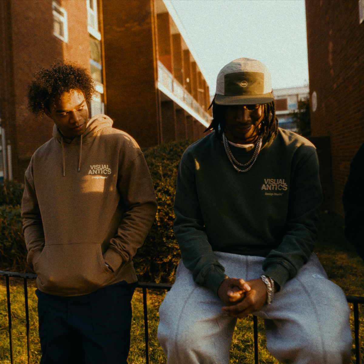 VA Design Studio Brown Hoodie