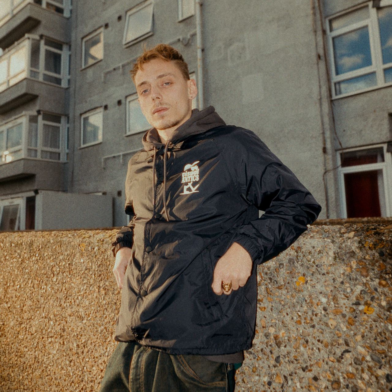 VA Mucker Black Coach Jacket