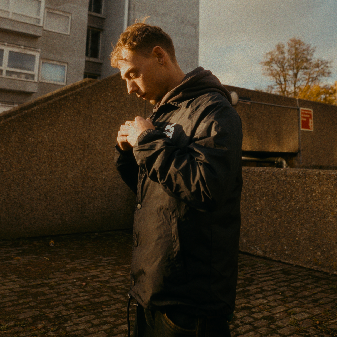 VA Mucker Black Coach Jacket