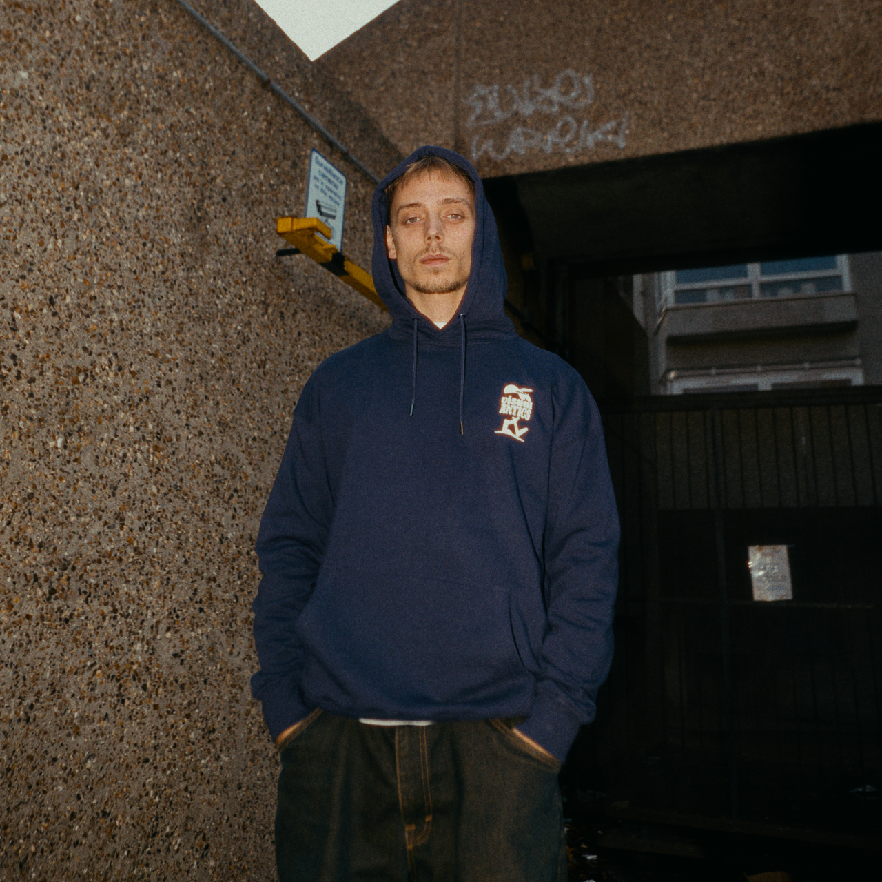 VA Mucker Navy Hoodie