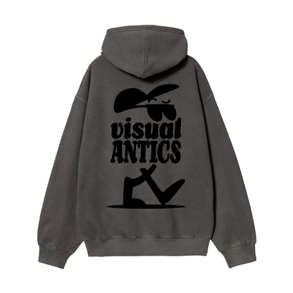 VA Mucker Faded Black Hoodie