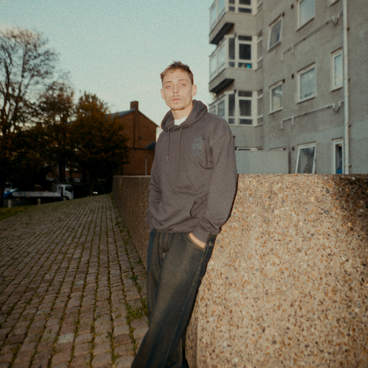 VA Mucker Faded Black Hoodie