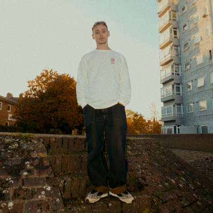 VA Mucker White Long Sleeve T-Shirt