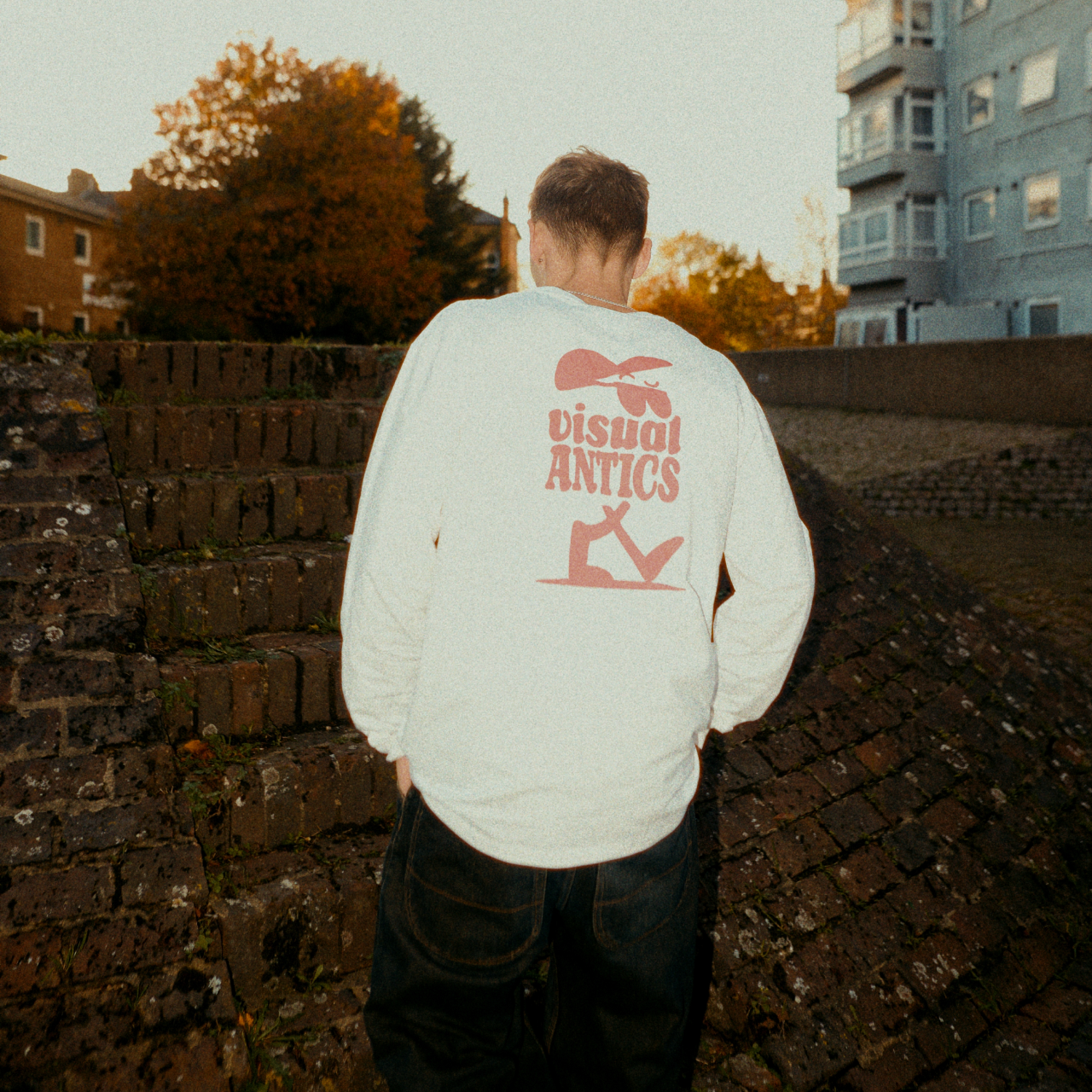 VA Mucker White Long Sleeve T-Shirt