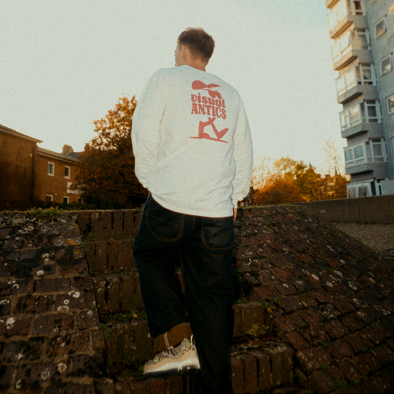 VA Mucker White Long Sleeve T-Shirt