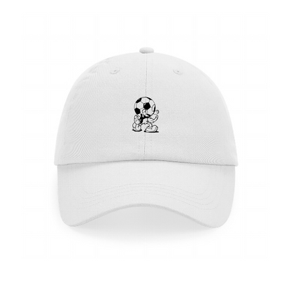 Walking Footy Authentic White Baseball Cap