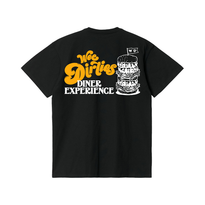 Wee Dirties Dining Experience Black T-Shirt