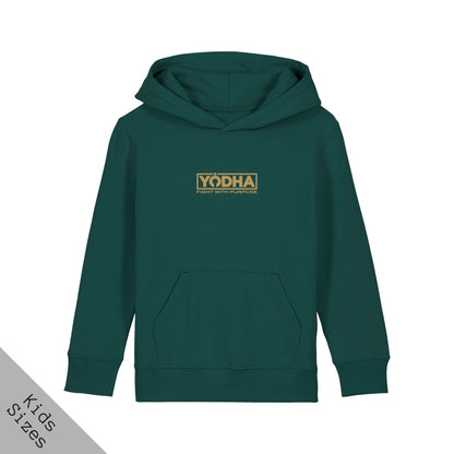 Yodha Bucky Green Kids Hoodie