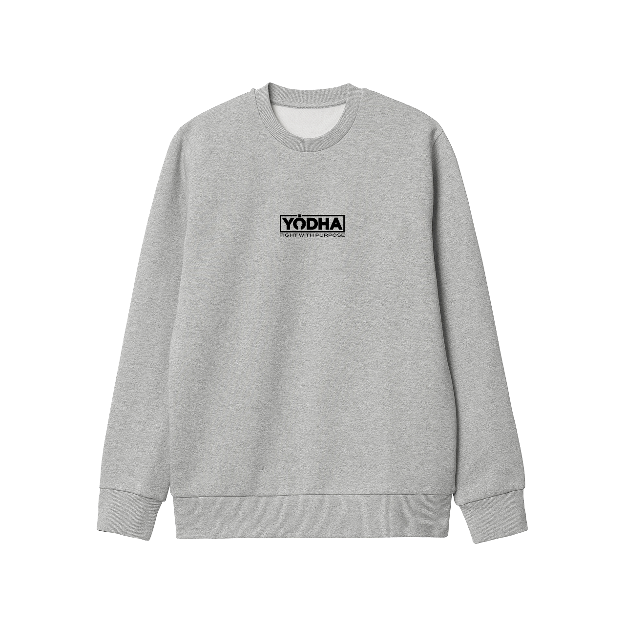 Yodha FWP Logo Sweatshirt Grey Marl
