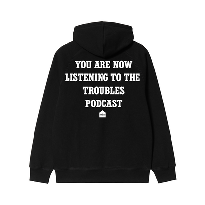 You Are Now Listening Black Hoodie