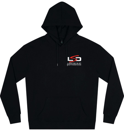 Black Printed Hoody