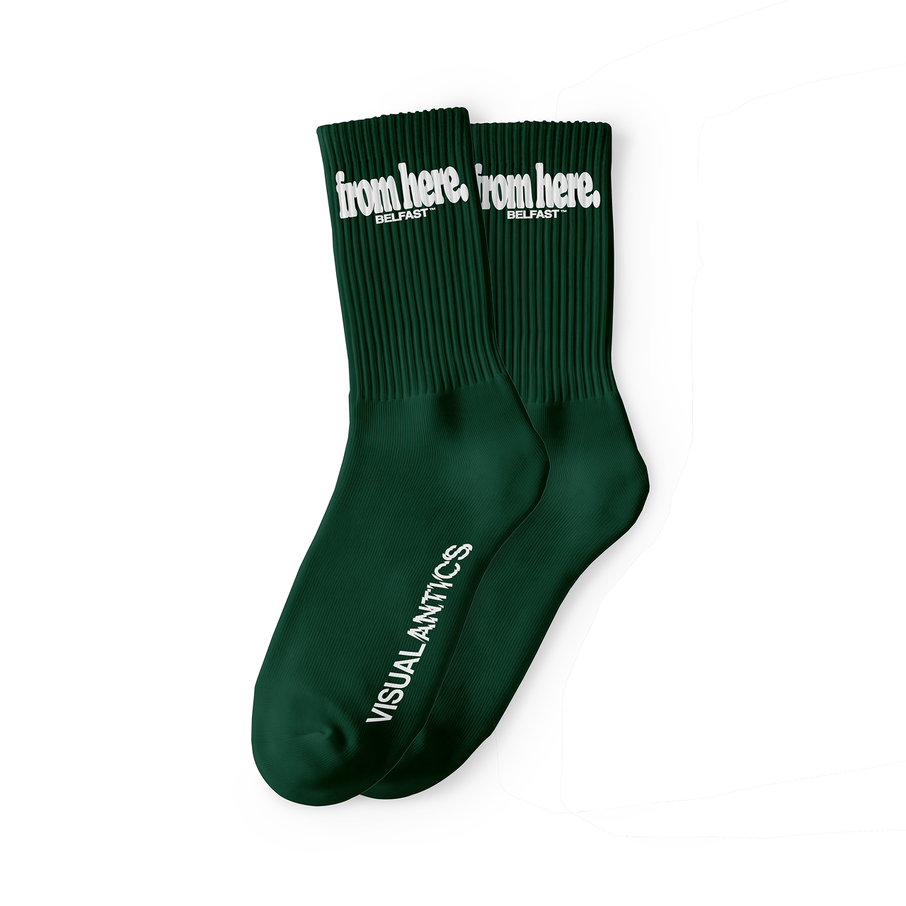 Green Socks Front