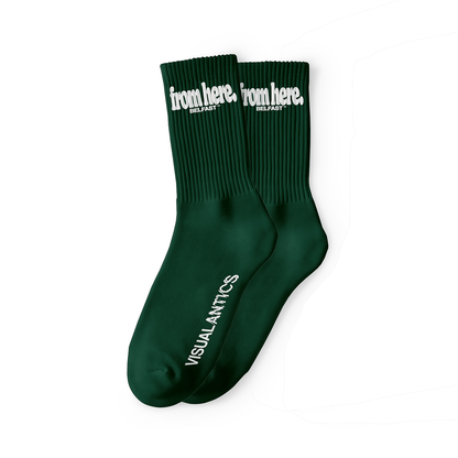 Green Socks Front