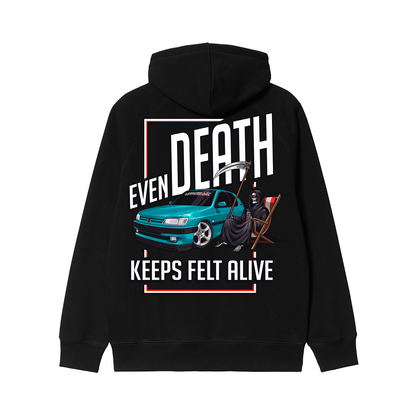 LSD 306 x Grim Black Hoodie