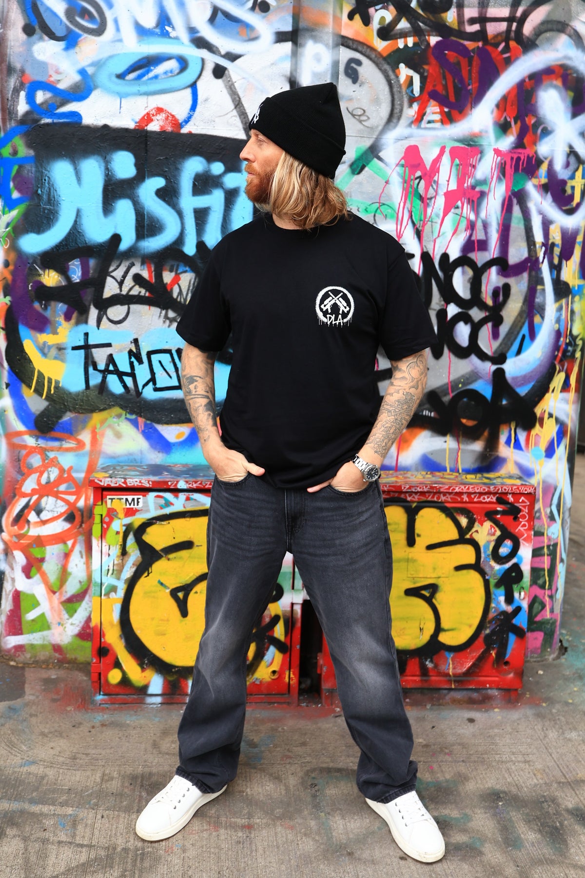 DLA Emblem Black T-Shirt