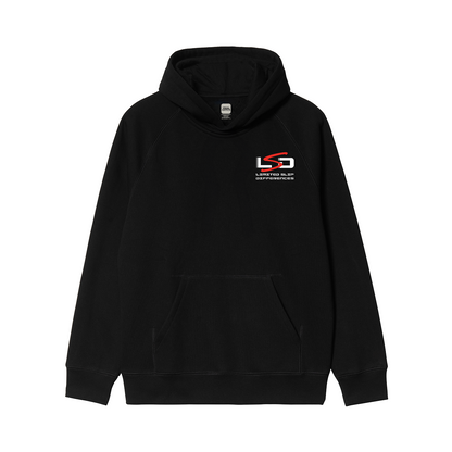 LSD 306 x Grim Black Hoodie