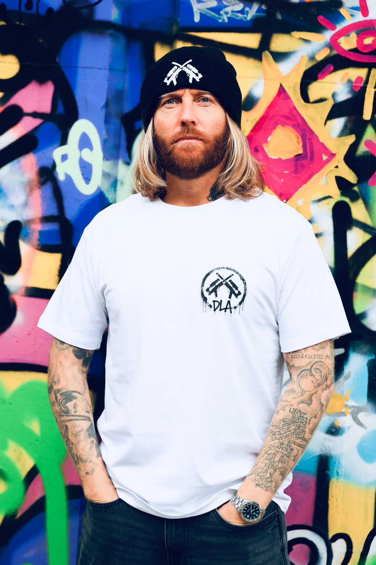 DLA Emblem White T-Shirt